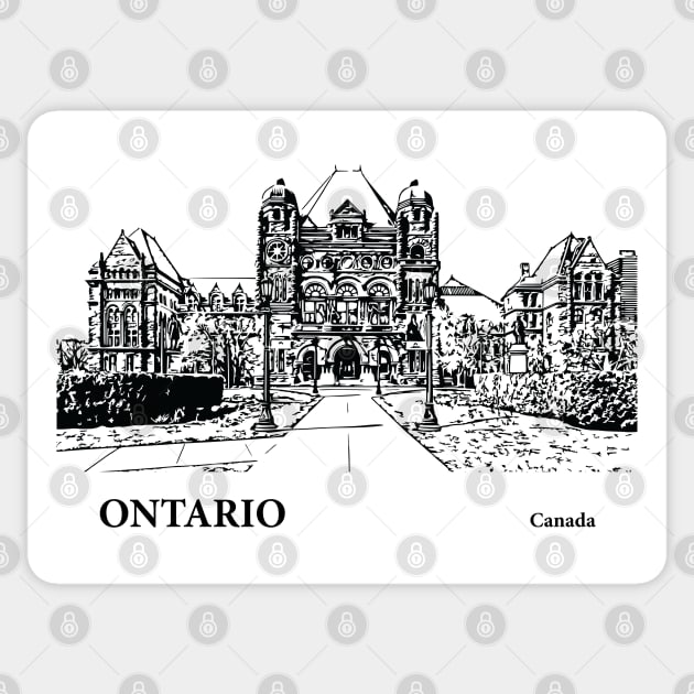 Ontario Canada Sticker by Lakeric